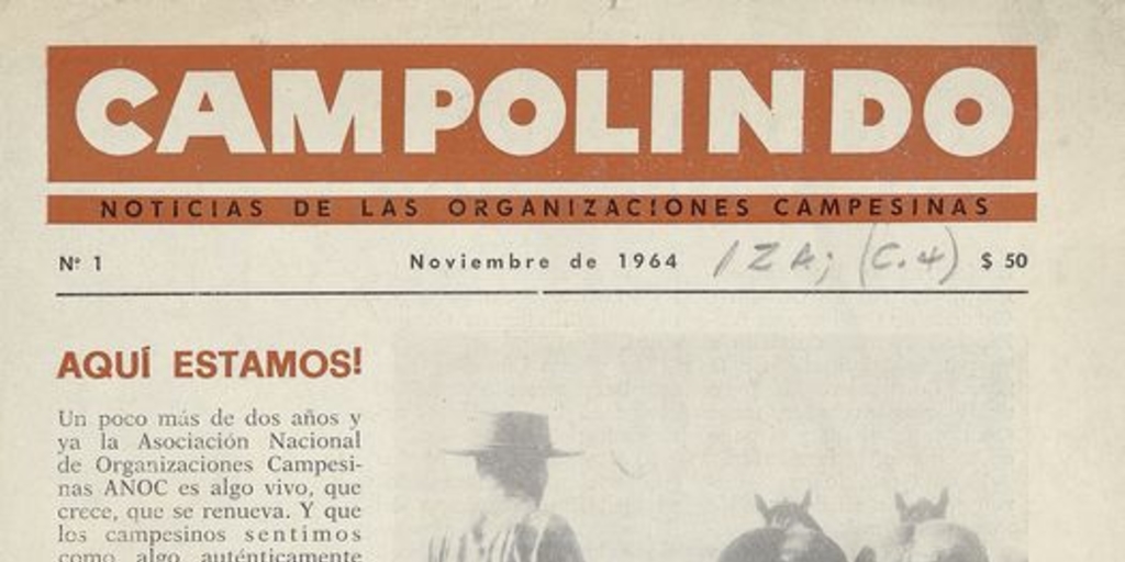 Campolindo: noticias de organizaciones campesinas.