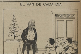 Caricatura: El pan de cada día.