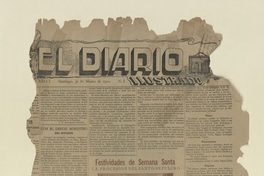 El Diario Ilustrado. N° 1 hasta N° 30.