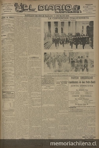 El Diario Ilustrado. Santiago. S/N. (12 de mayo de 1906).