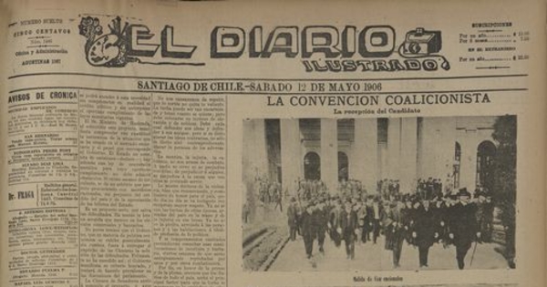 El Diario Ilustrado. Santiago. S/N. (12 de mayo de 1906).