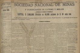 El Diario Ilustrado. Santiago. N° 1573 a N° 1589. (Del 17 de agosto de 1906 al 3 de septiembre de 1906).