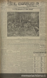 El Diario Ilustrado. Santiago. N° 3616. (31 de marzo de 1912).