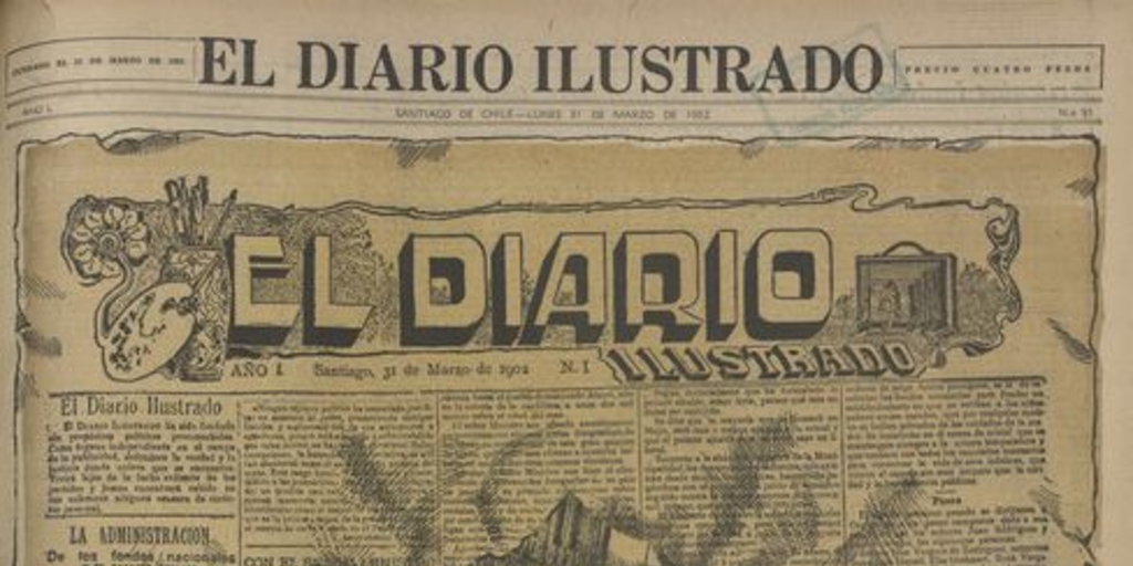 El Diario Ilustrado. Santiago. N° 91 (31 de marzo de 1952).