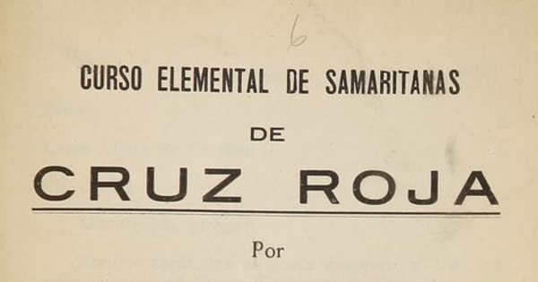 Curso elemental de Samaritanas de Cruz Roja