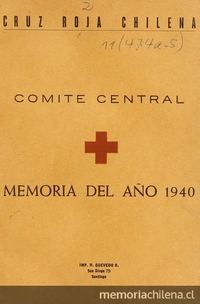 Memoria presentada por el Comité Central: Año 1940