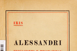 Alessandri: evocaciones y resonancias