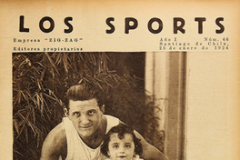Portada de Los Sports. Año I, número 46, 25 de enero de 1924