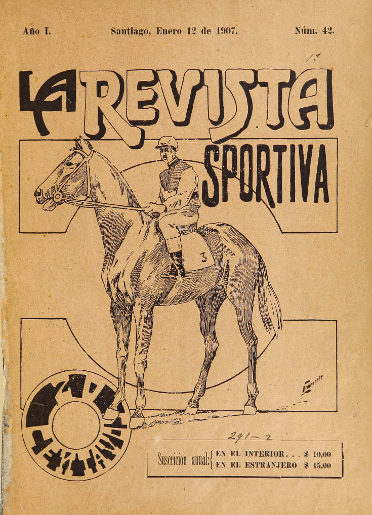 La Revista Sportiva: semanario de sport i ejercicios físicos. Año I, número 42, 12 de enero de 1907