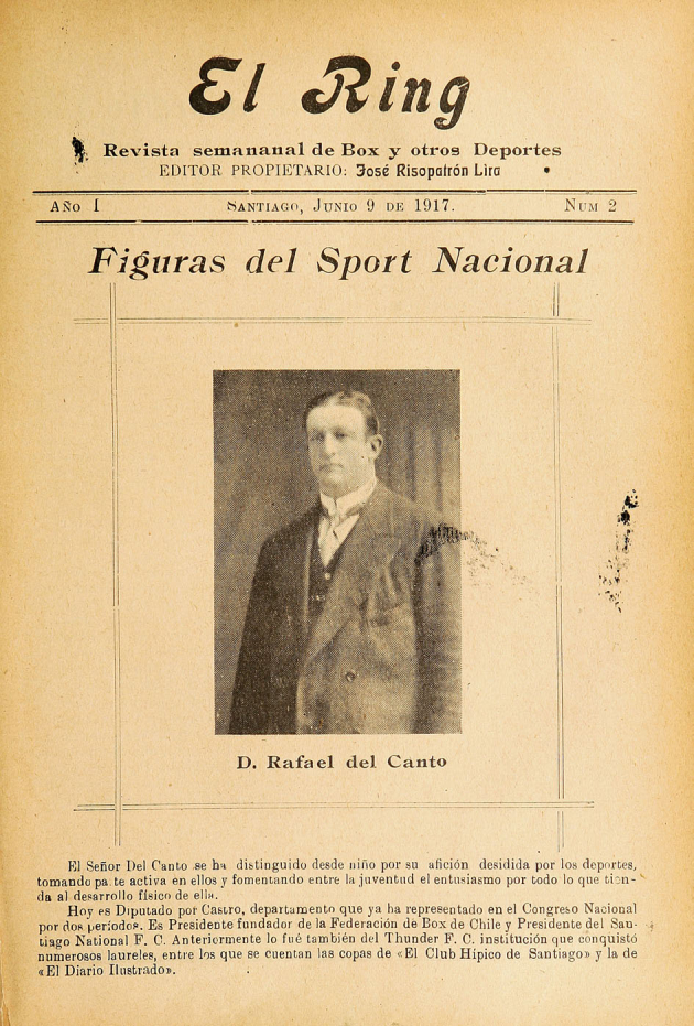 Nuestro espíritu sportivo; Tengamos campeones