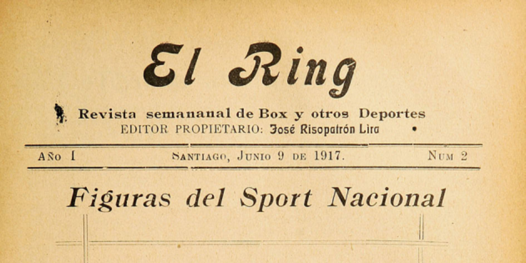 Nuestro espíritu sportivo; Tengamos campeones