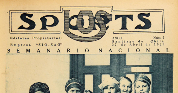 Las vencedoras en el concurso de natación verificado en la hermosa “piscina” de los Baños del Parque en Valparaíso, entre alumnas del Colegio Alemán