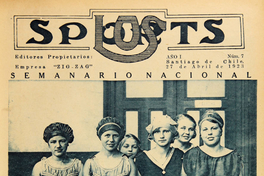Las vencedoras en el concurso de natación verificado en la hermosa “piscina” de los Baños del Parque en Valparaíso, entre alumnas del Colegio Alemán
