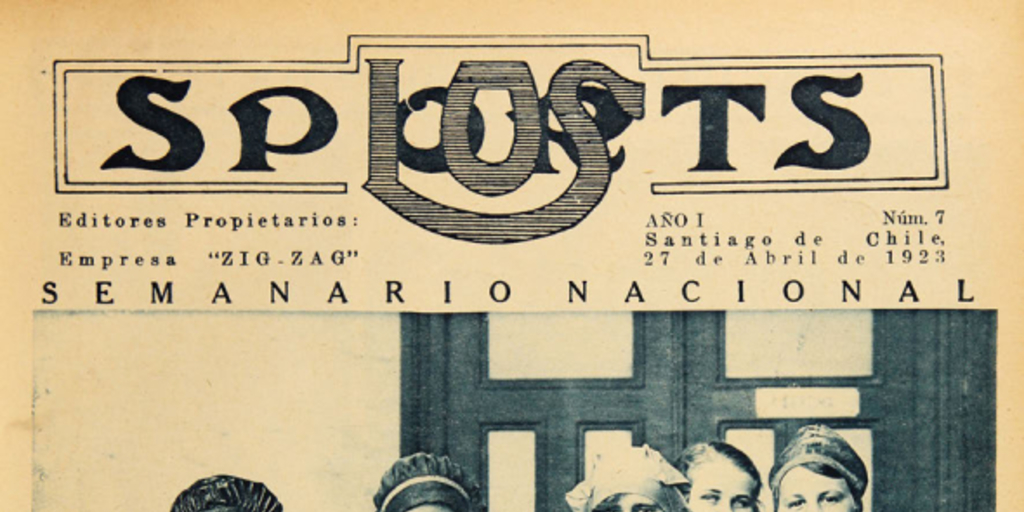 Las vencedoras en el concurso de natación verificado en la hermosa “piscina” de los Baños del Parque en Valparaíso, entre alumnas del Colegio Alemán