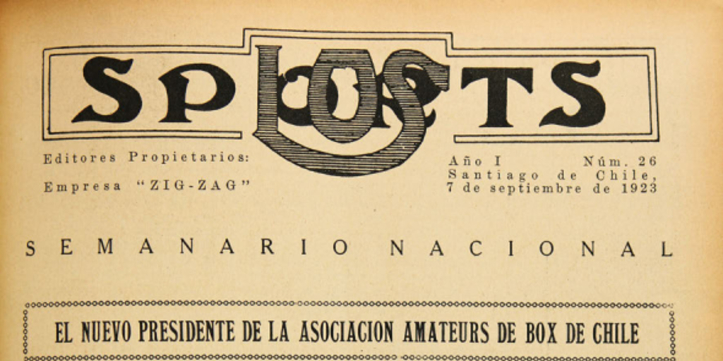 La mujer chilena debe cultivar los Sports