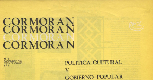 Política cultural: documento. Por la creación de una cultura nacional y popular