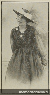 Pie de foto: Gabriela Bussenius, 1917