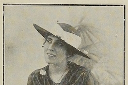 Pie de foto: Gabriela Bussenius, 1917