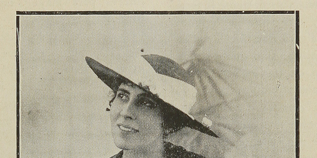 Pie de foto: Gabriela Bussenius, 1917