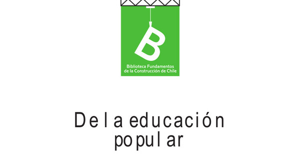 De la educación popular