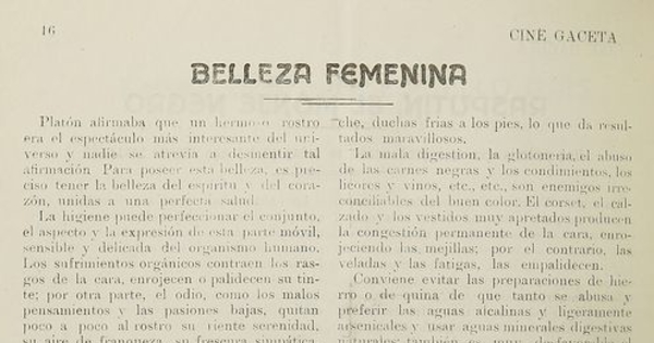 Belleza femenina