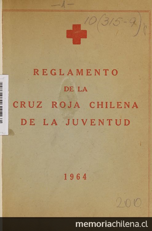 Reglamento de organización y funcionamiento de la Cruz Roja Chilena de la Juventud