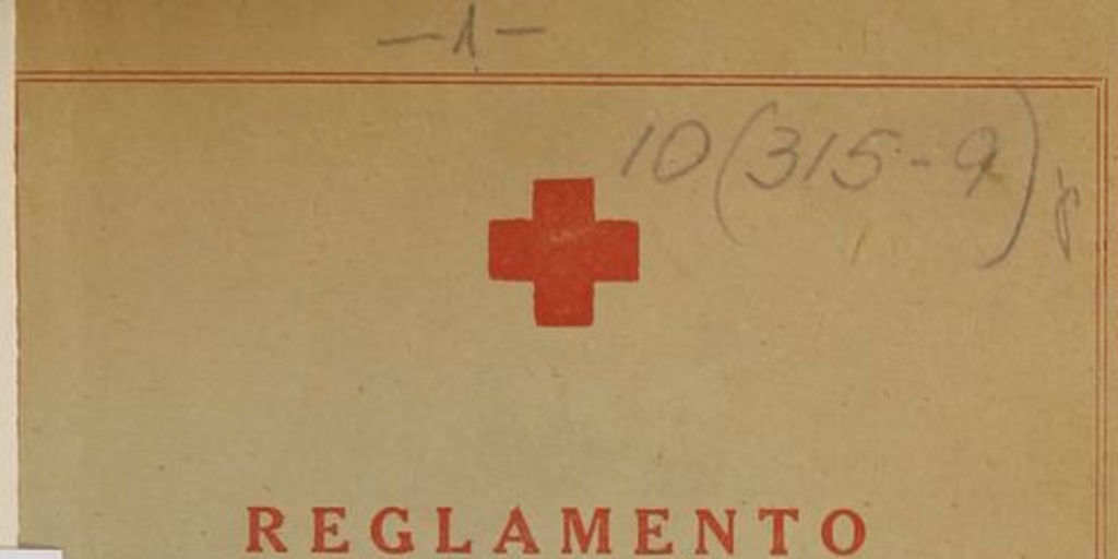 Reglamento de organización y funcionamiento de la Cruz Roja Chilena de la Juventud