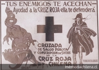 Pie de Foto: Afiches utilizados en la Campaña de Salud de 1923