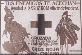 Pie de Foto: Afiches utilizados en la Campaña de Salud de 1923