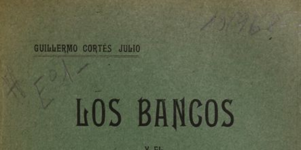 Los Bancos y el decreto Ley no. 559 sobre legislación bancaria: memoria de prueba