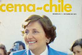 Pie de Foto: Lucía Hiriart de Pinochet, presidenta de CEMA-Chile