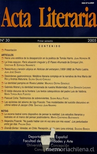 "El doble discurso de la frontera: los textos catequísticos del Padre Luis de Valdivia"