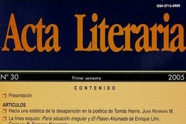 "El doble discurso de la frontera: los textos catequísticos del Padre Luis de Valdivia"