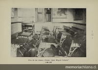 Pie de Foto: Sala de clases del Liceo de señoritas "José Miguel Infante", 1913