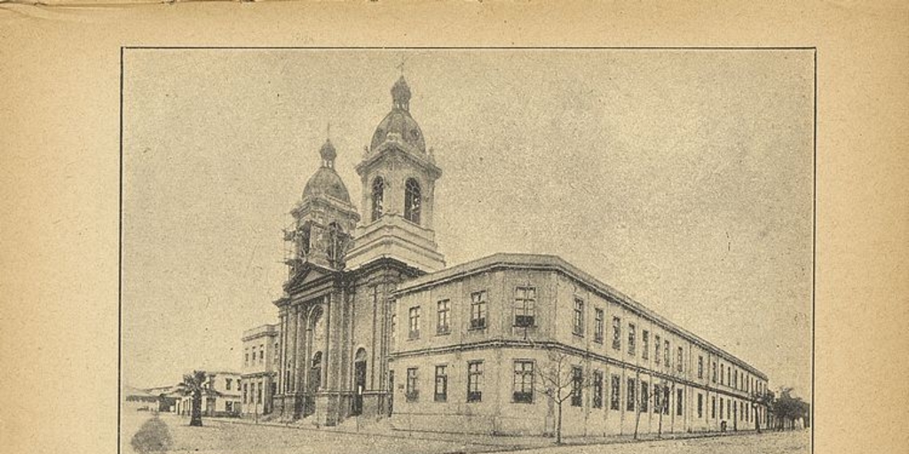 Pie de Fotos: Fachada del Liceo de Señoritas "José Miguel Infante", 1926.