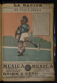 Portada de La Nación. Año VII, número 2325, 27 de mayo de 1923
