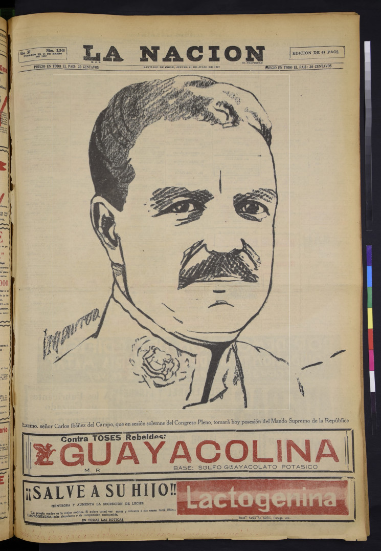 La Nación. Año XI, número 3840, 21 de julio de 1927