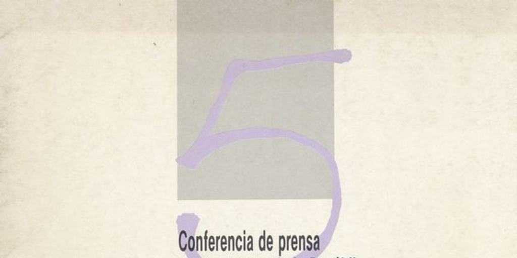 Conferencia de prensa del Presidente de la República Don Patricio Aylwin Azócar con medios de comunicación nacionales y extranjeros. Santiago de Chile: Secretaría de Comunicación y Cultura, 1990, 12p.