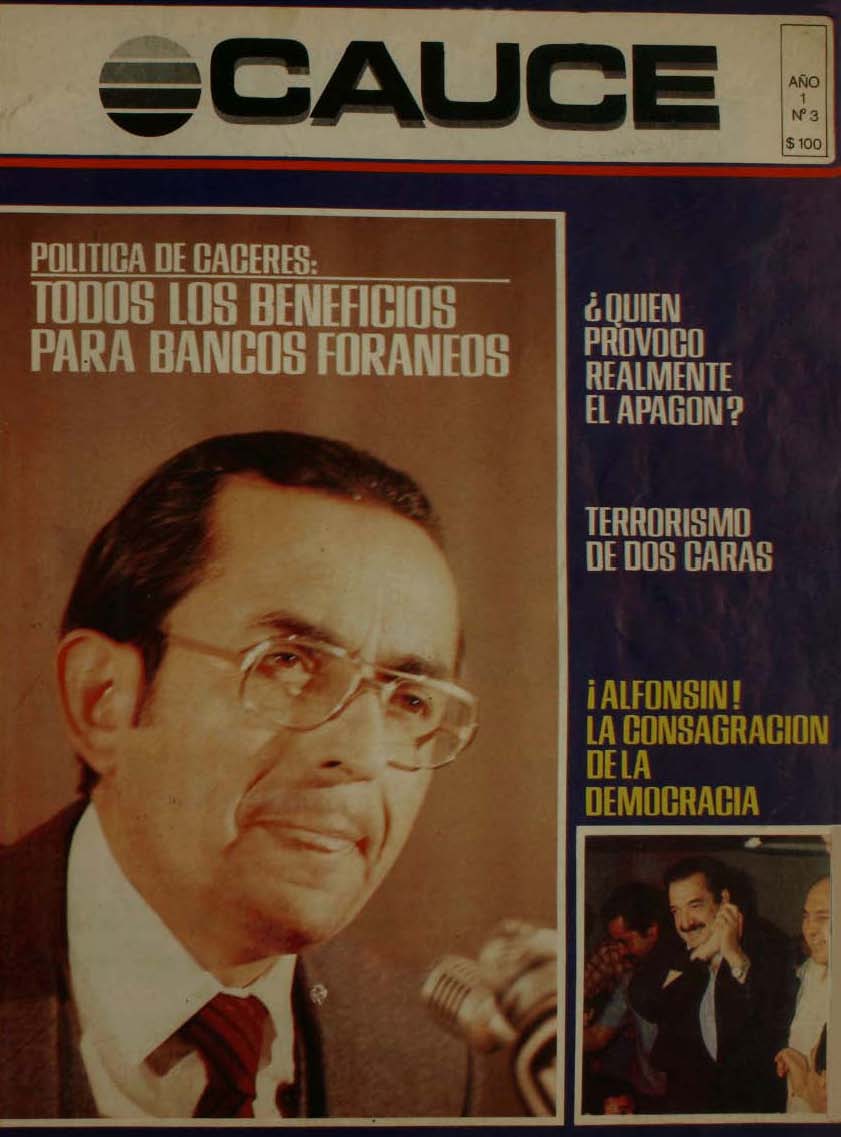 ¿Cuánto vale el show? Autoría desconocida, revista Cauce n3, p 28 -29, 1984