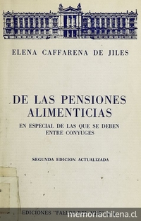 De las pensiones alimenticias, en especial de las que se deben entre cónyuges. Santiago de Chile: Editorial Fallos del Mes, II edición, 1986