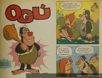  Ogú y su esposa Tinalín, 1969.Mampato (27): 61, noviembre, 1969.