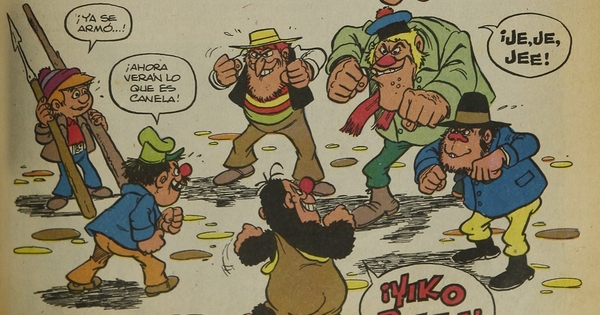 Ogú, Mampato y el ballenero chileno Tato contra unos forajidos, 1975.Mampato (269): 25, 19 de marzo, 1975.
