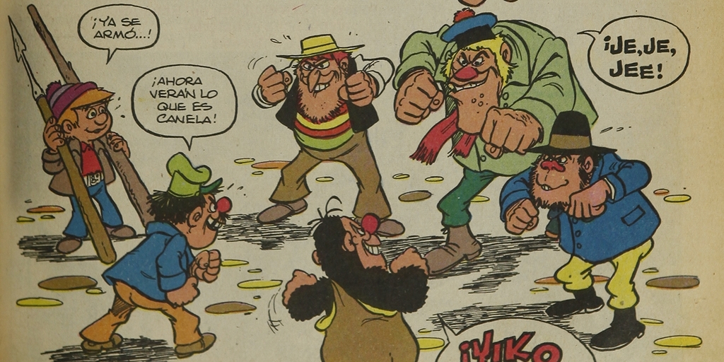 Ogú, Mampato y el ballenero chileno Tato contra unos forajidos, 1975.Mampato (269): 25, 19 de marzo, 1975.