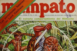 Portada con ilustración de Lincoln Fuentes, 1975.Mampato (307): 1, 9 de diciembre, 1975.