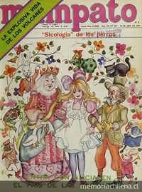 Portada con ilustración de Ricardo Güiraldes, 1976.Mampato (327): 1, 27 de abril, 1976.