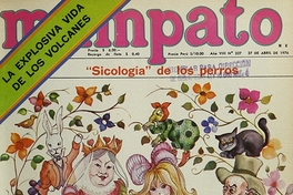 Portada con ilustración de Ricardo Güiraldes, 1976.Mampato (327): 1, 27 de abril, 1976.