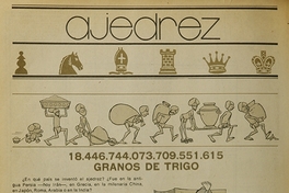 Ajedrez", Mampato, (270): 44, 26 de marzo, 1975.