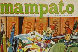 Portada de Nº 300, 1975.Mampato (300): 1, 21 de octubre, 1975.