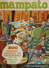 "Siete años de Mampato", Mampato, (300): 4-5, 21 de octubre, 1975.