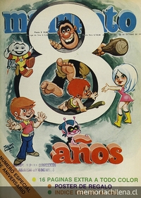 "Celebración de nuestro aniversario ¡Buena pinta y apetito!", Mampato, (353):